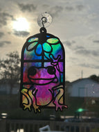 Peace Frog Sun Catcher