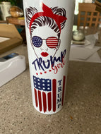 Trump Girl Tumbler