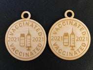 2021 Vaccinated Ornaments